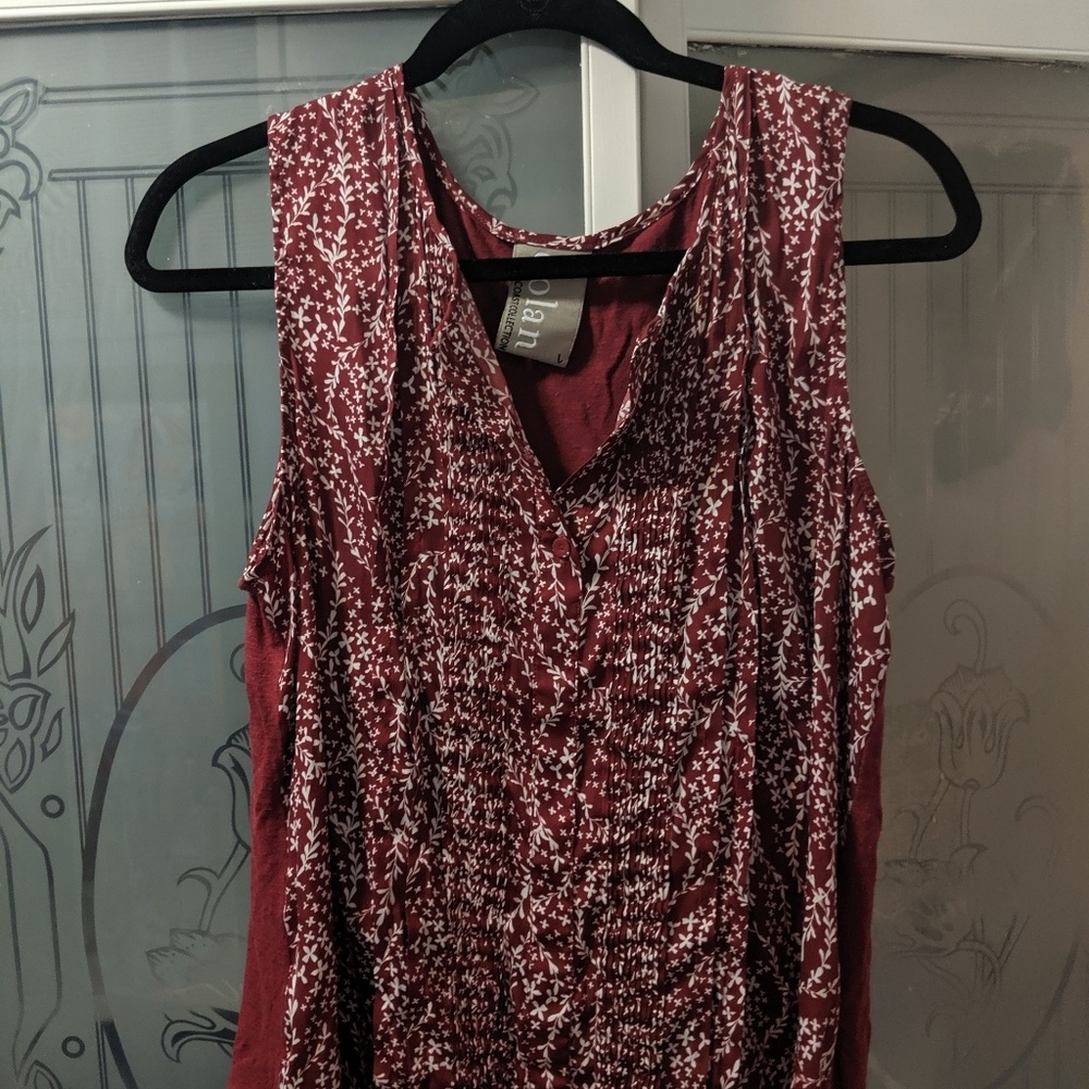Anthropologie Sleeveless Blouse
